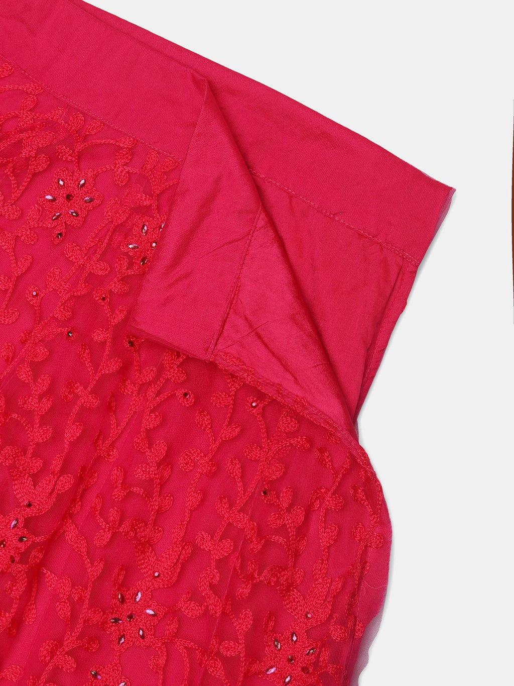 Elegant Pink Sequin Embroidered Festive & Party Wear Semi-Stitched Net Lehenga Choli with Designer Sleeve Work