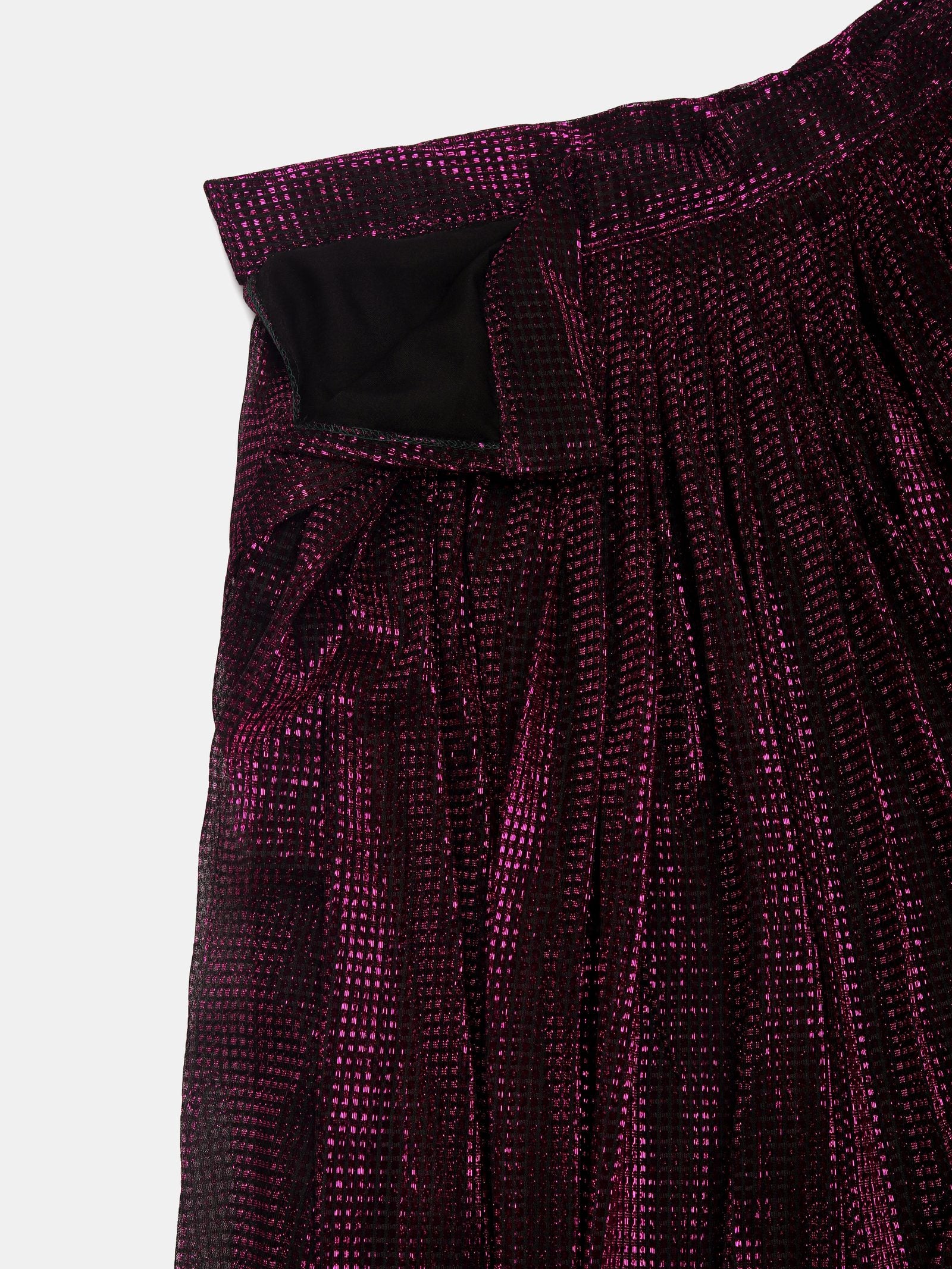 Elegant Wine Purple Party & Cocktail Wear Semi-Stitched Fancy Fabric Lehenga Choli with Embellished Work