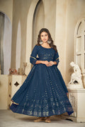 Rama Georgette Anarkali Suit