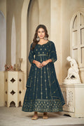 Rama Georgette Anarkali Suit