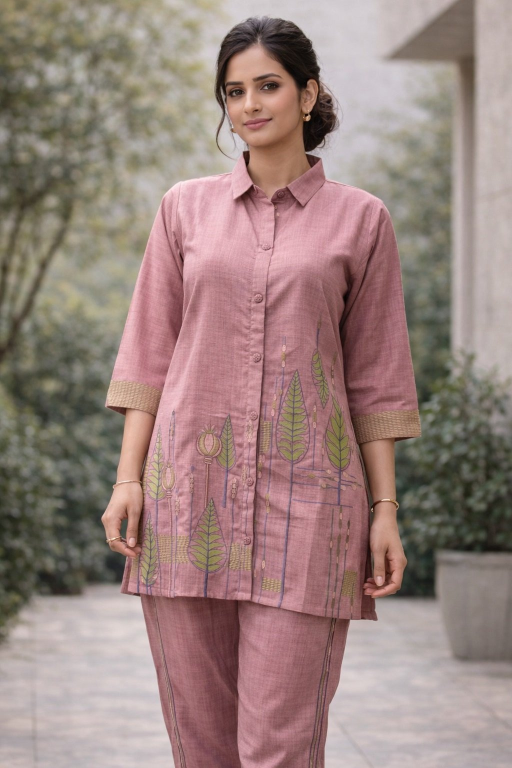 010 Pink Co-ord Set - Atsevam