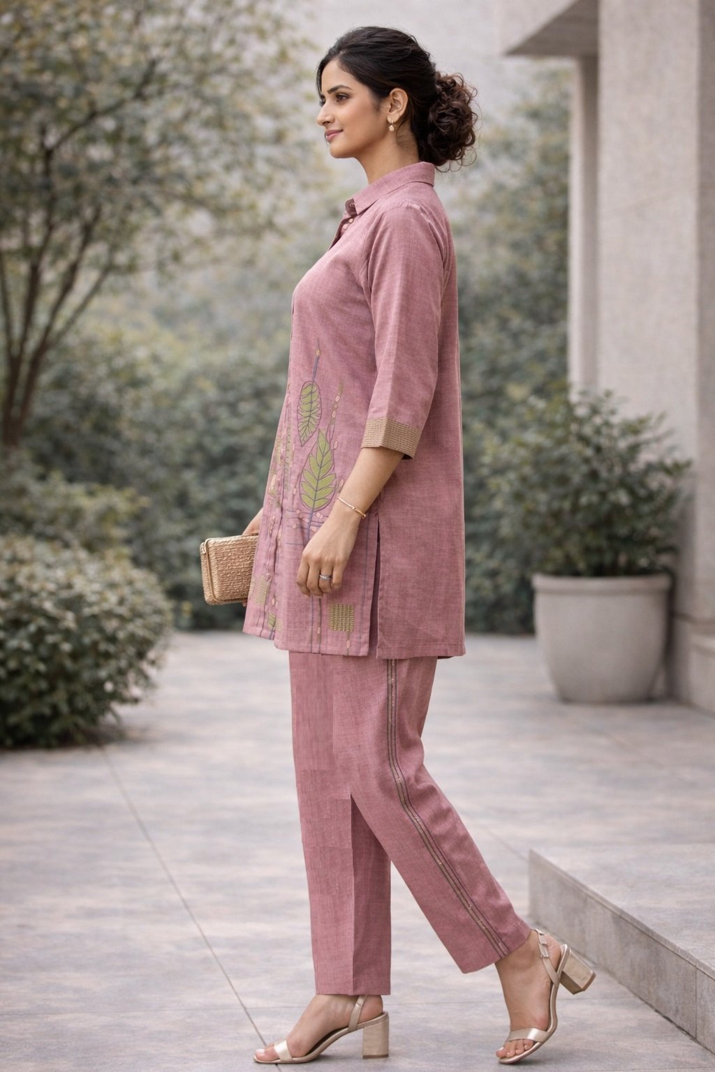 010 Pink Co-ord Set - Atsevam
