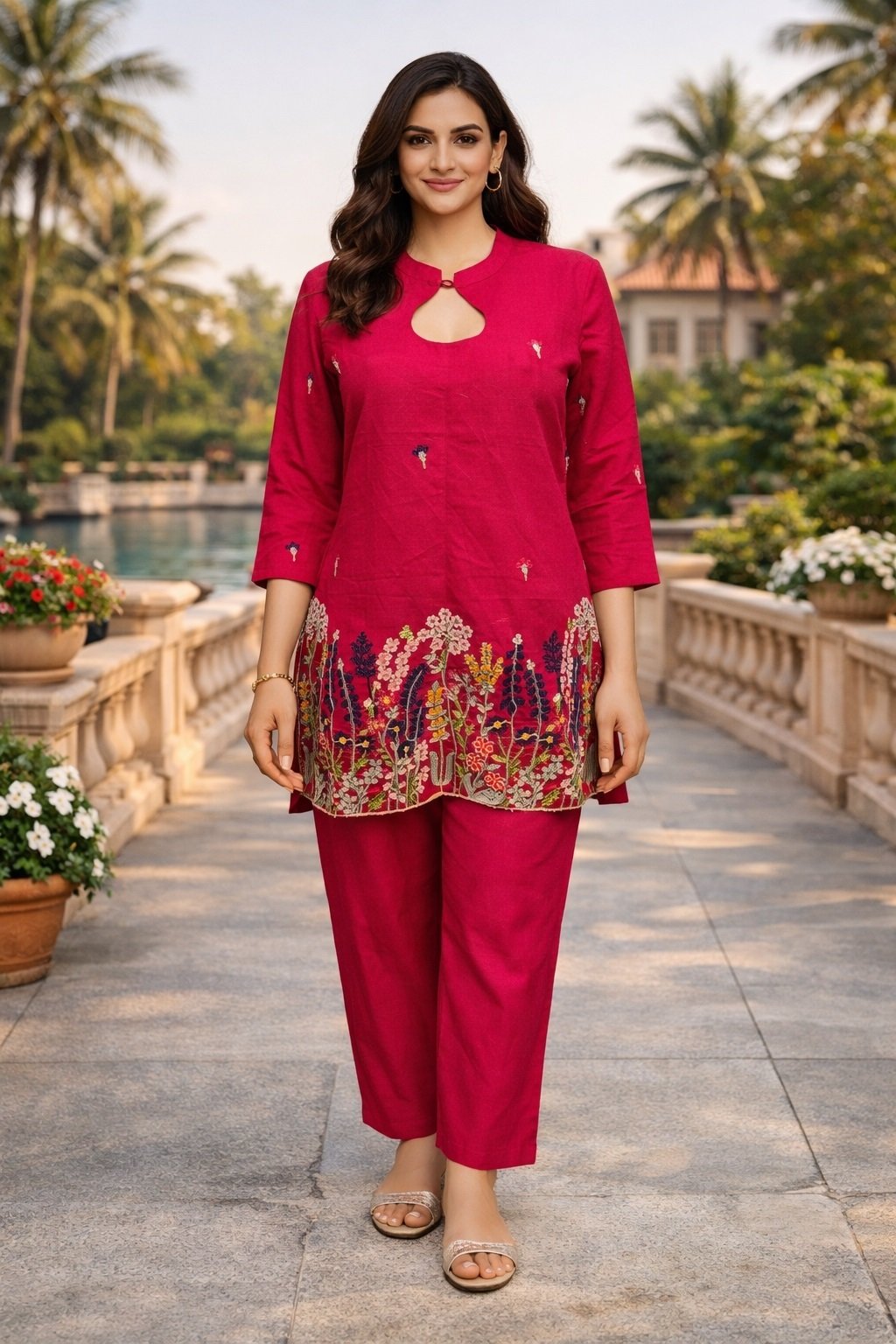 03 Pink Co-ord Set - Atsevam