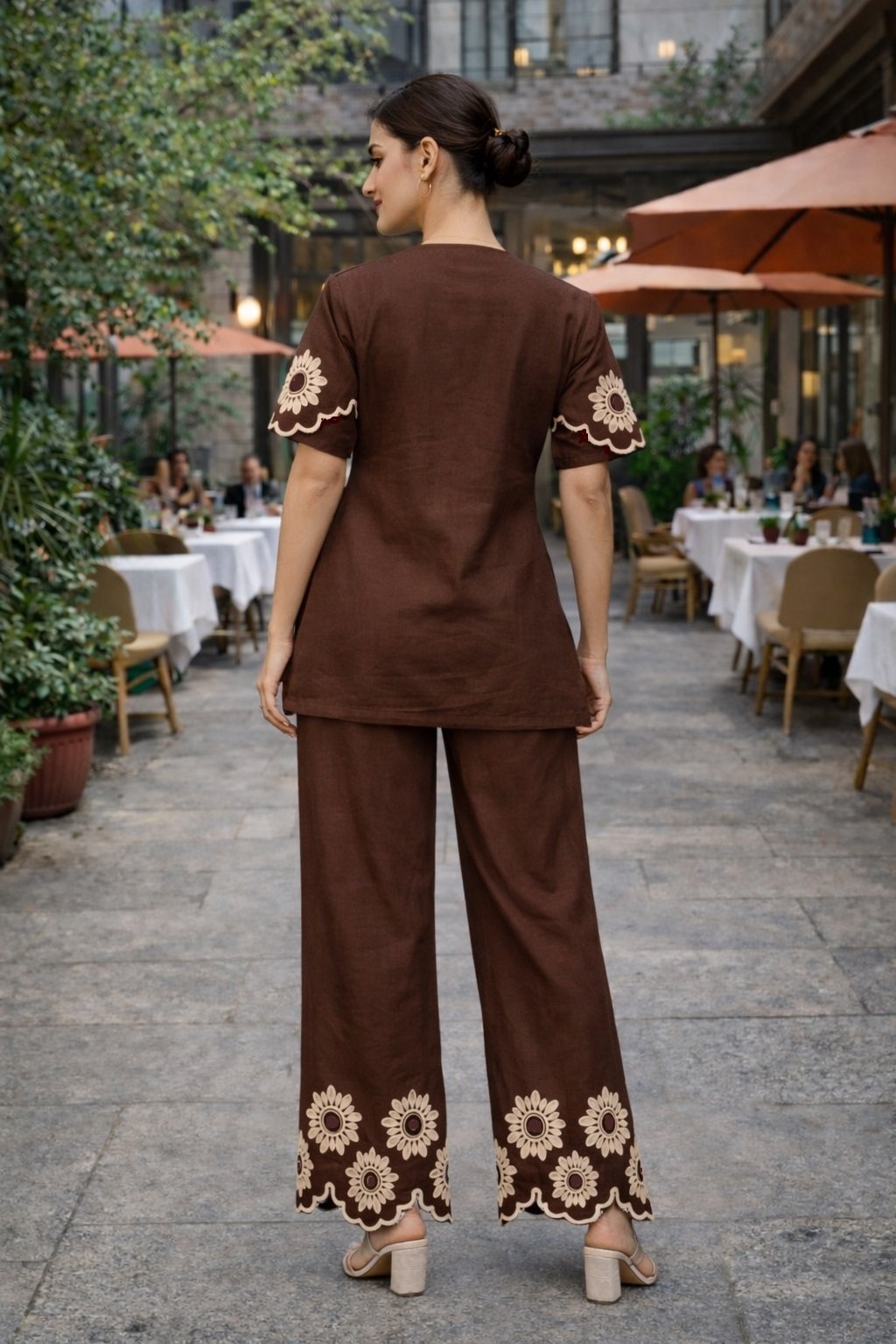 04 Brown Co-ord Set - Atsevam