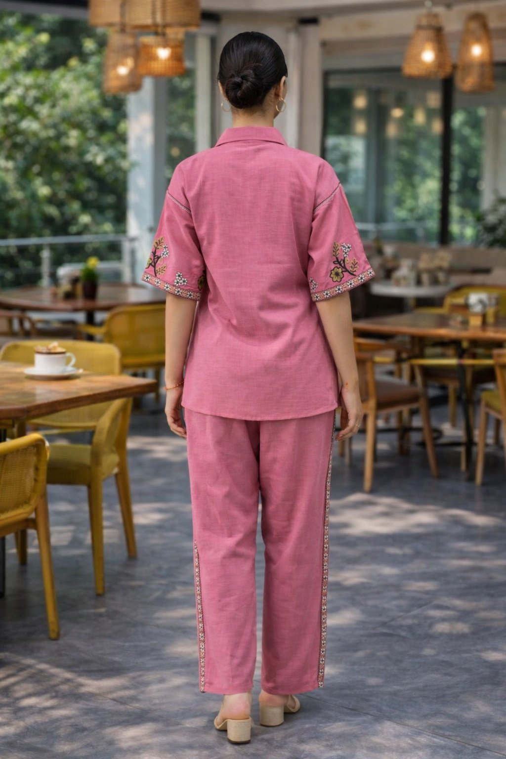 05 Lpink Co-ord Set - Atsevam