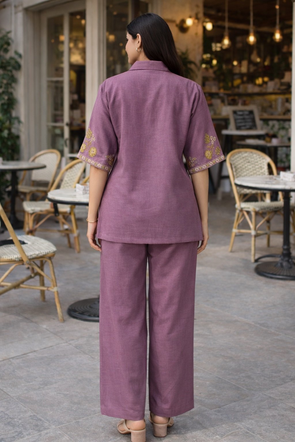 05 Lavender Co-ord Set - Atsevam