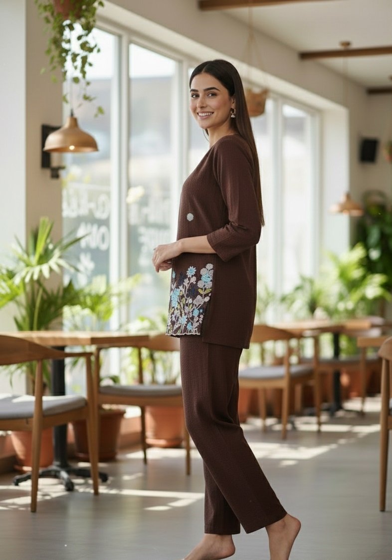 06 Brown Co-ord Set - Atsevam