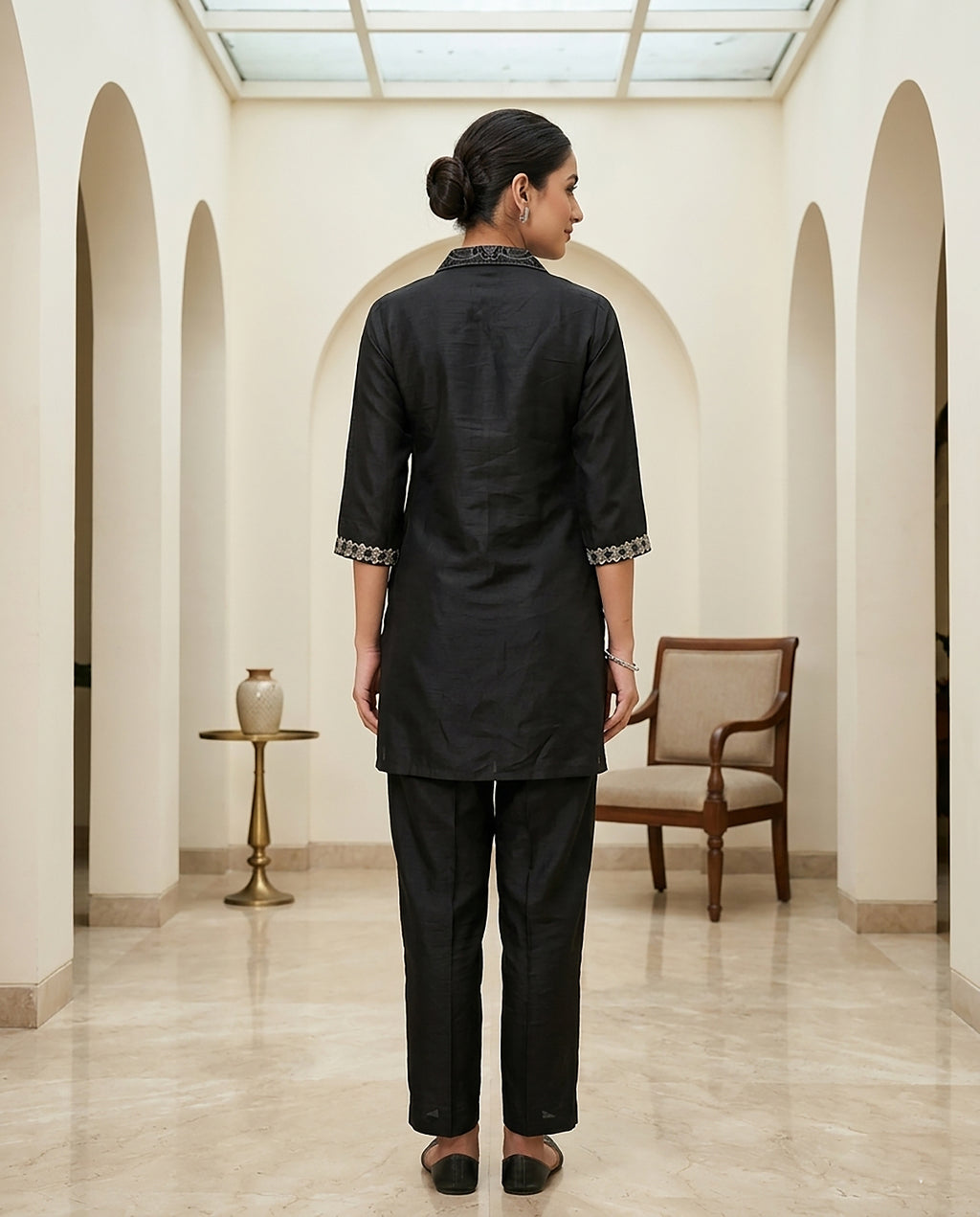 27 Black Co-ord Set - Atsevam