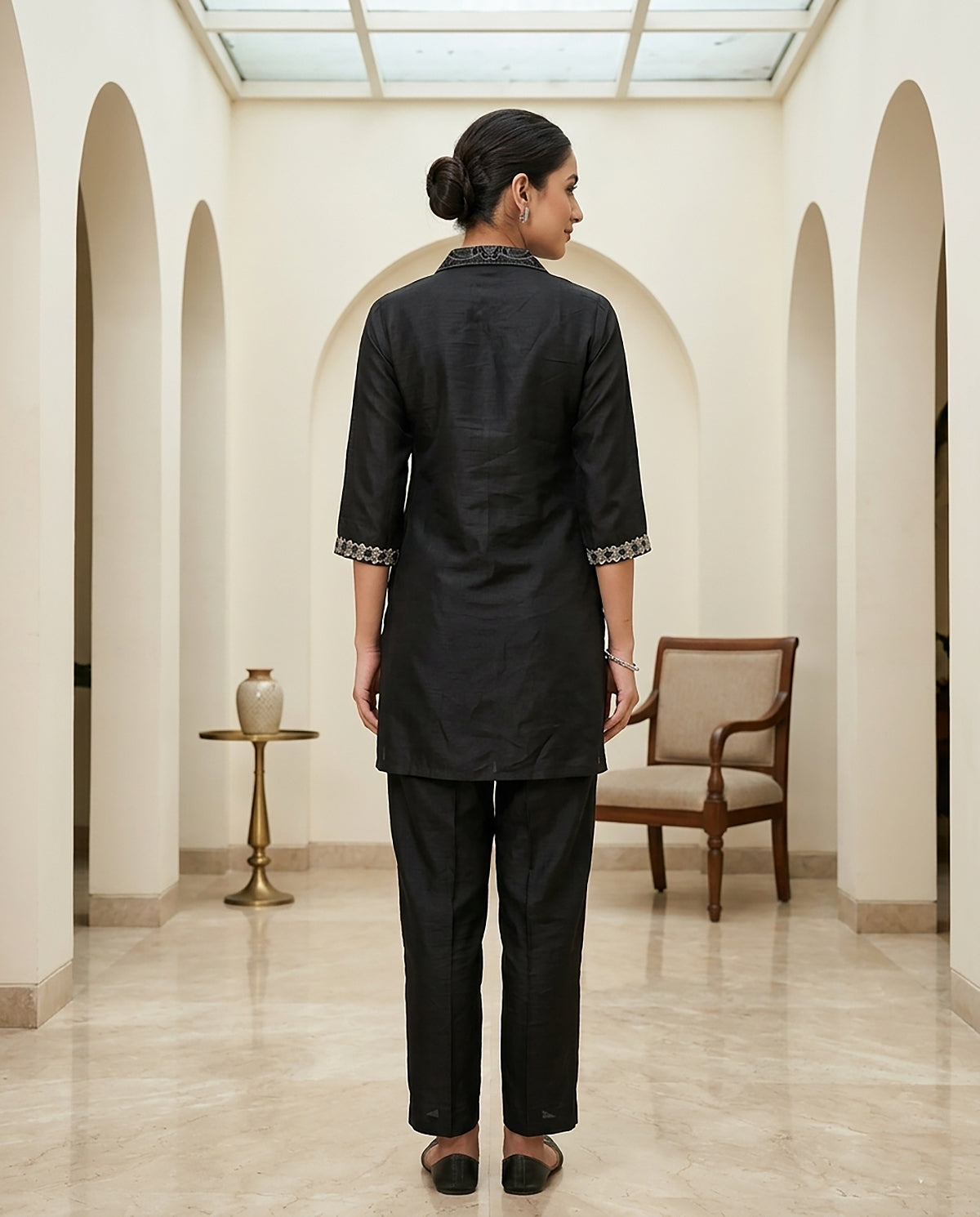27 Black Co-ord Set - Atsevam