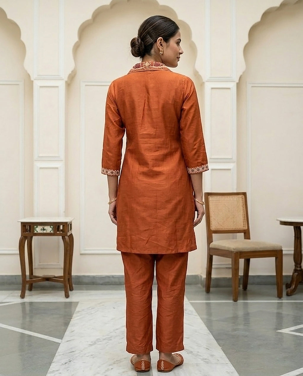 27 Rust Co-ord Set - Atsevam