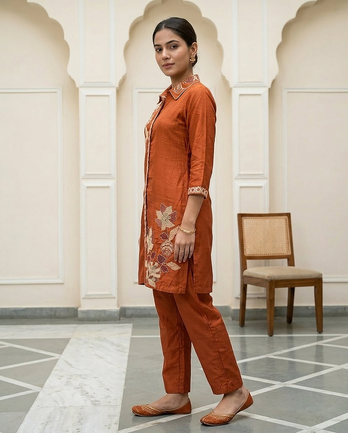 27 Rust Co-ord Set - Atsevam