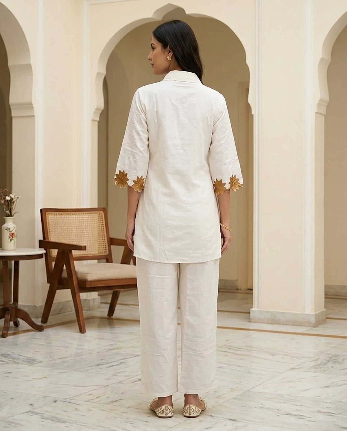 32 Mustard Co-ord Set - Atsevam
