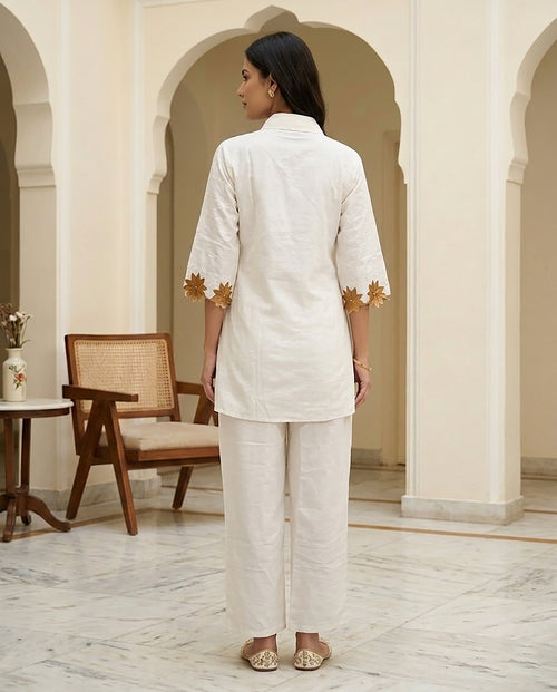 32 Mustard Co-ord Set - Atsevam