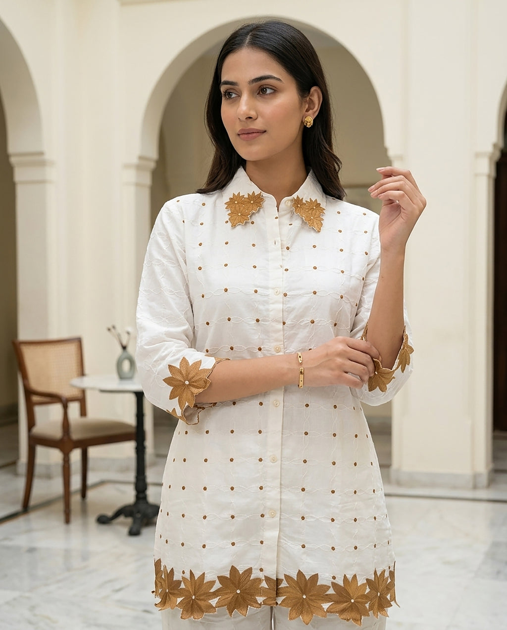 32 Mustard Co-ord Set - Atsevam