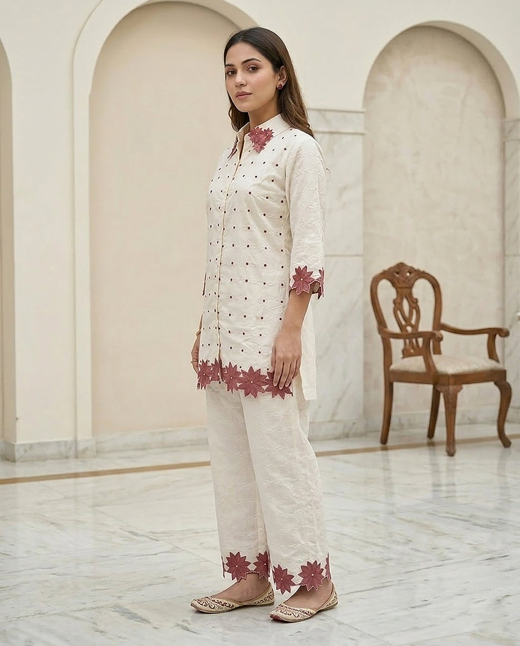 32 Pink Co-ord Set - Atsevam