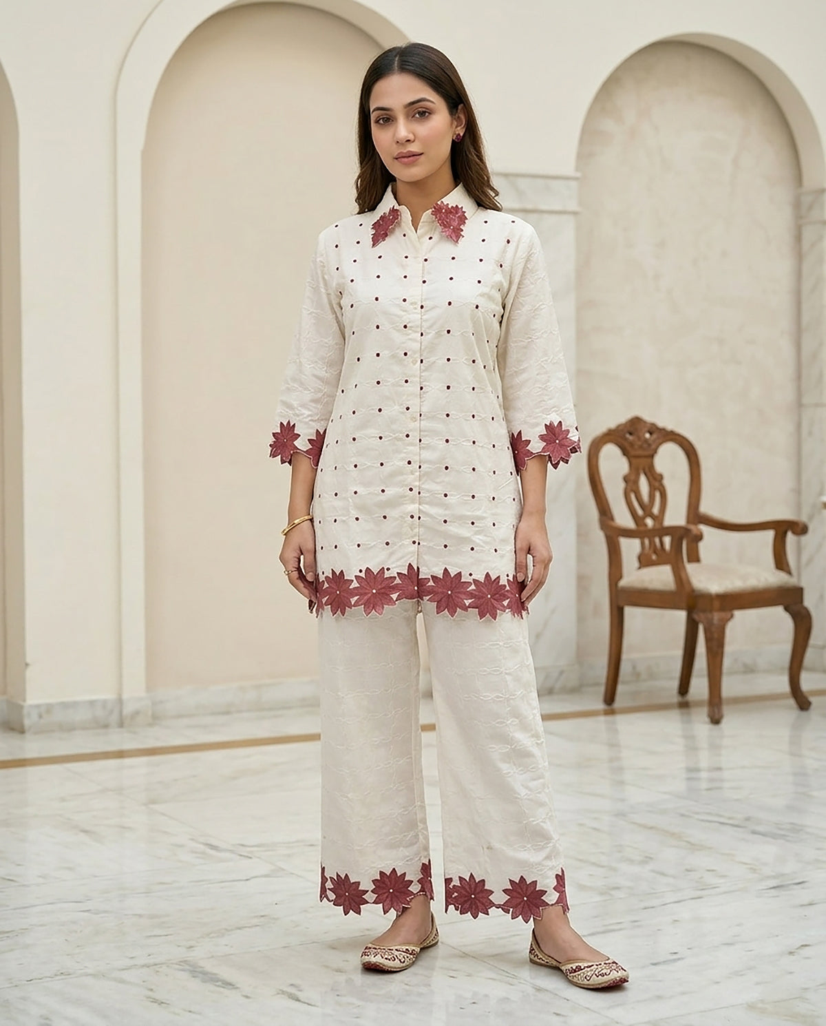 32 Pink Co-ord Set - Atsevam
