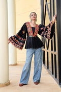 Women's Cotton Embroidery Thread Work Kurta 