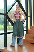 Women's Georgette & Banglory Silk Embroidery Thread Work Kurta 